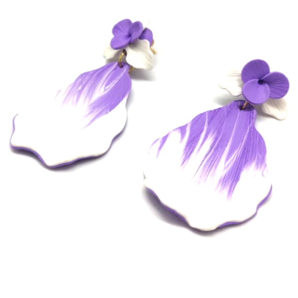 Aretes violett - Image 4