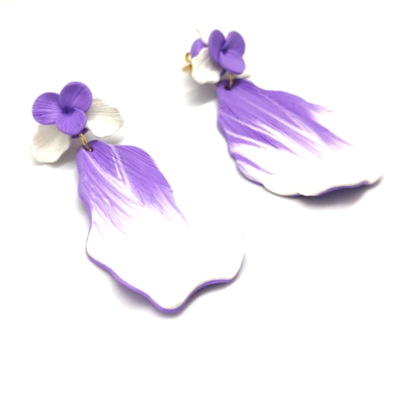 Aretes violett - Image 2
