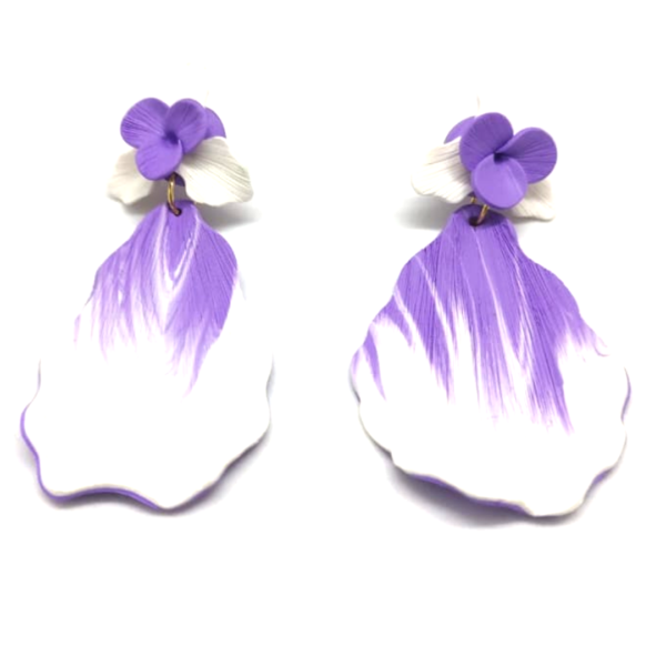 Aretes violett